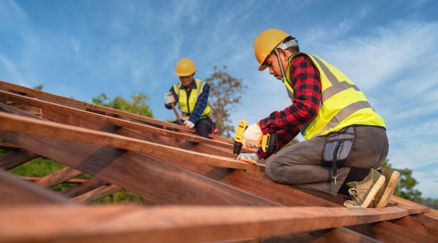 Professional metal roof installation in Dorchester, IA